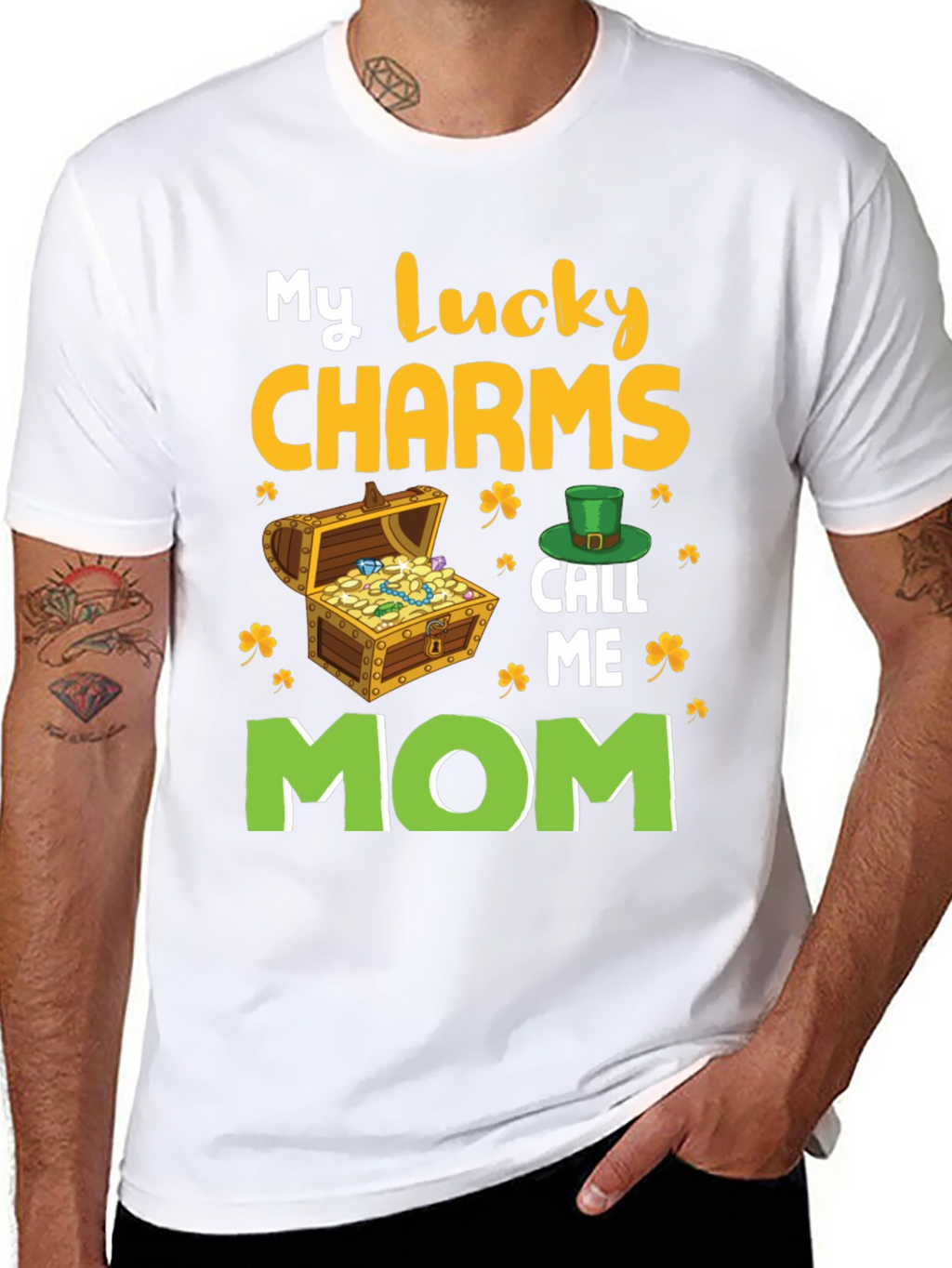 Lucky Charms Mom T-Shirt - St. Patricks Day