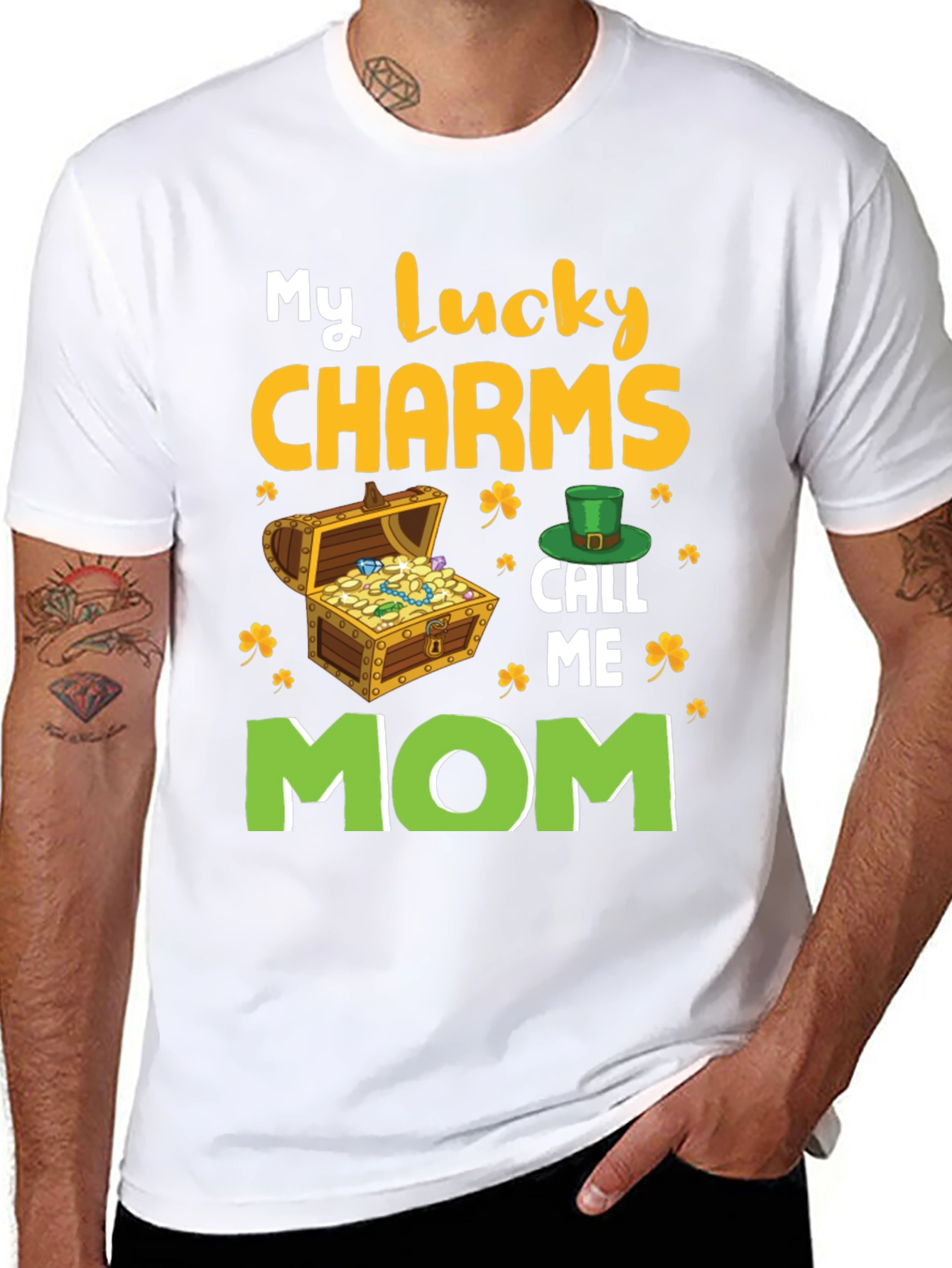 Lucky Charms Mom T-Shirt - St. Patricks Day