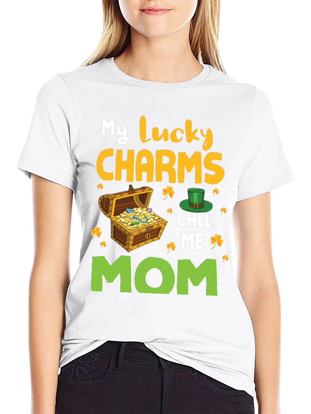 Lucky Charms Mom T-Shirt - St. Patricks Day