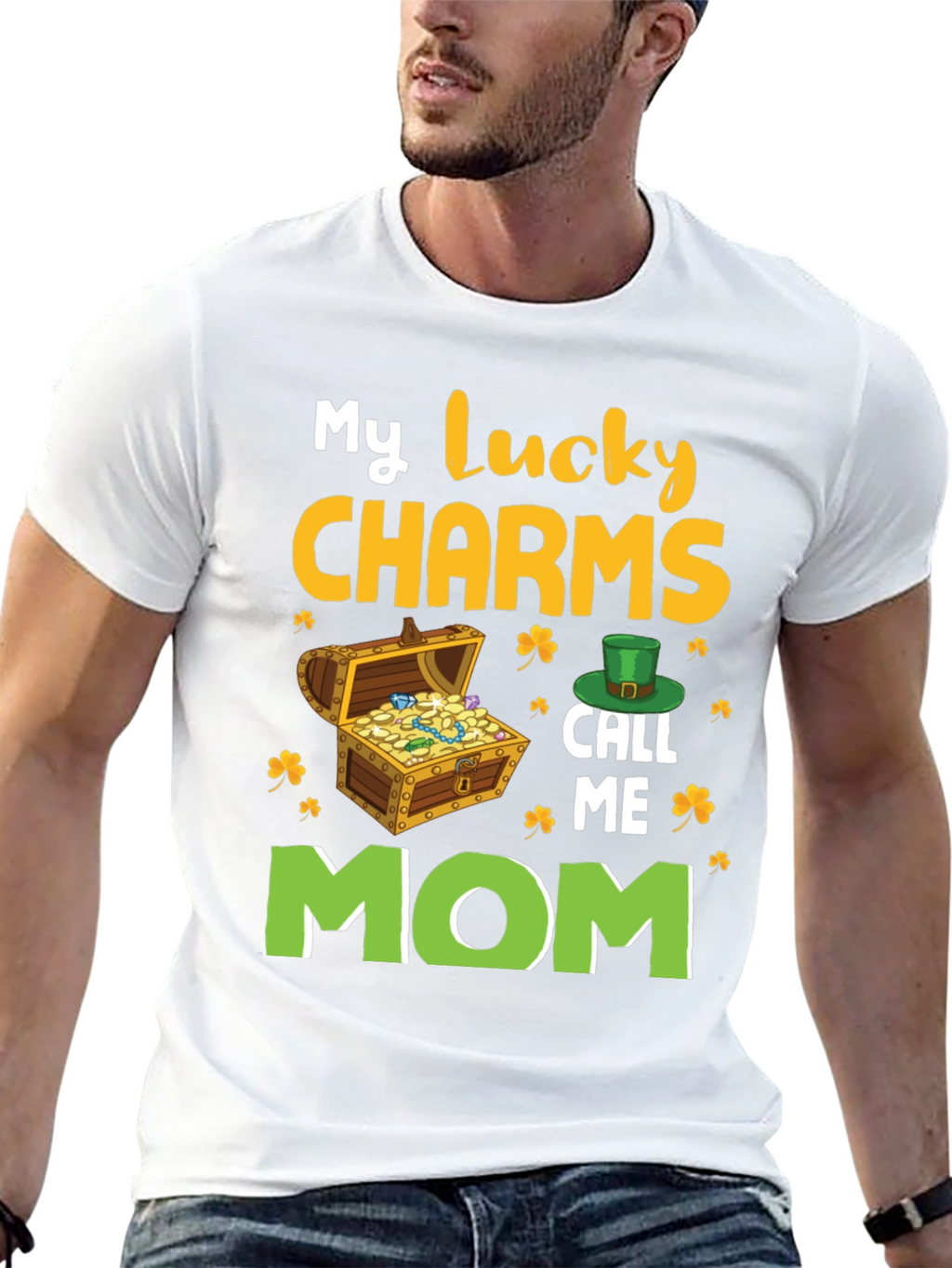 Lucky Charms Mom T-Shirt - St. Patricks Day