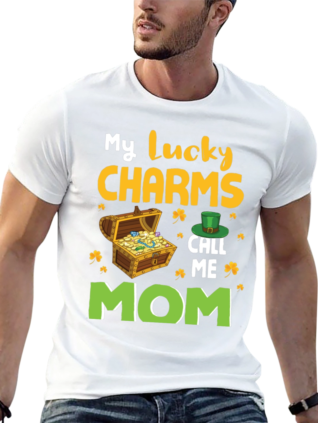 Lucky Charms Mom T-Shirt - St. Patricks Day