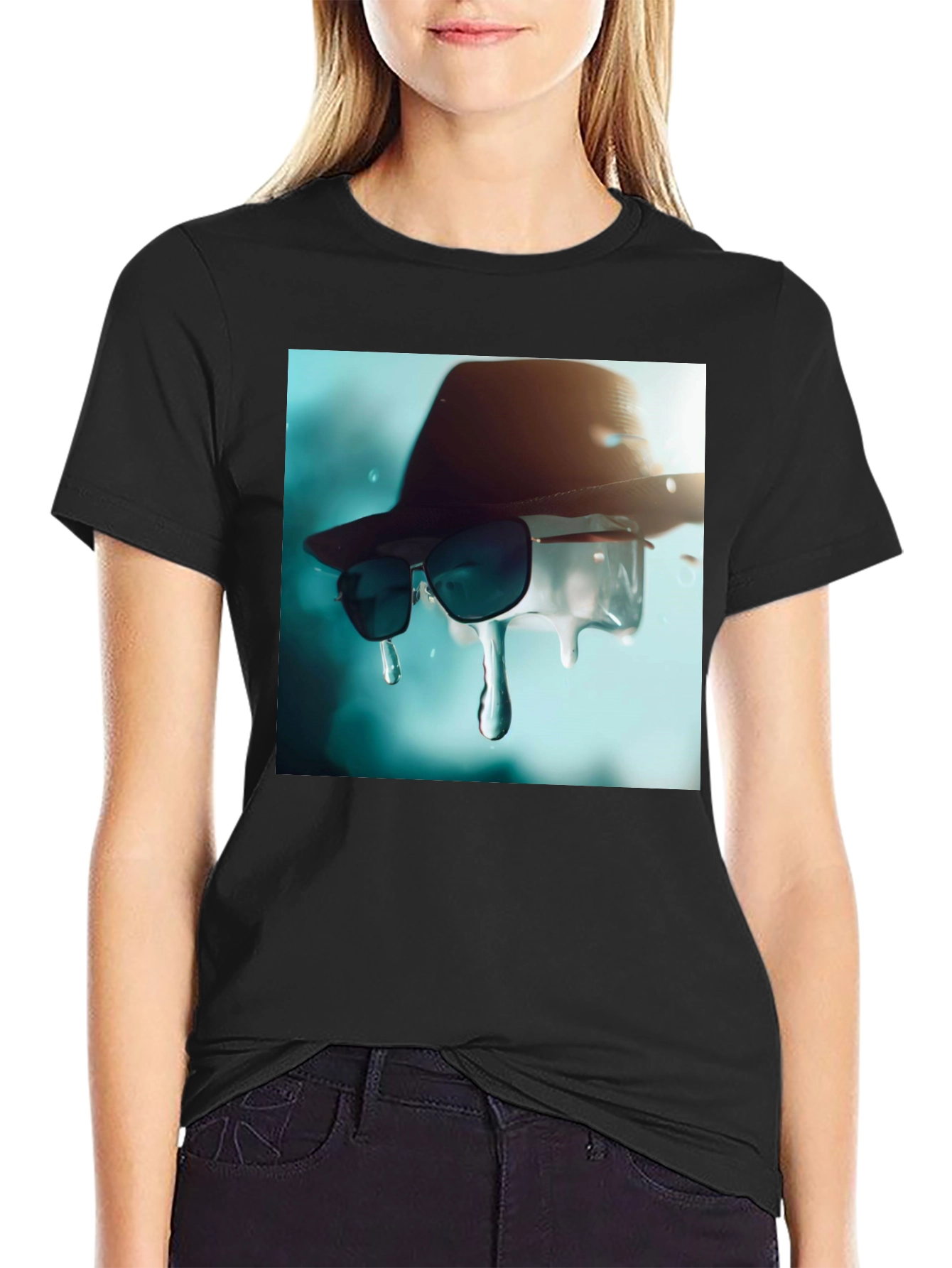 Cool Summer Drip Tee - Unique Graphic Design