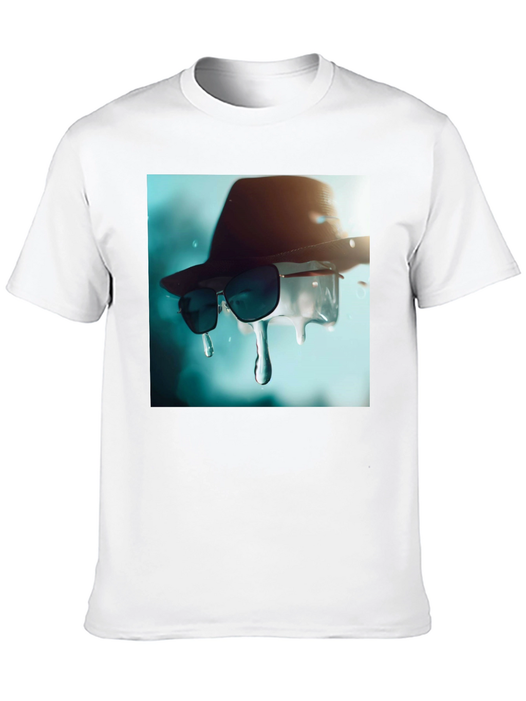 Cool Summer Drip Tee - Unique Graphic Design
