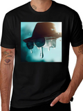 Cool Summer Drip Tee - Unique Graphic Design