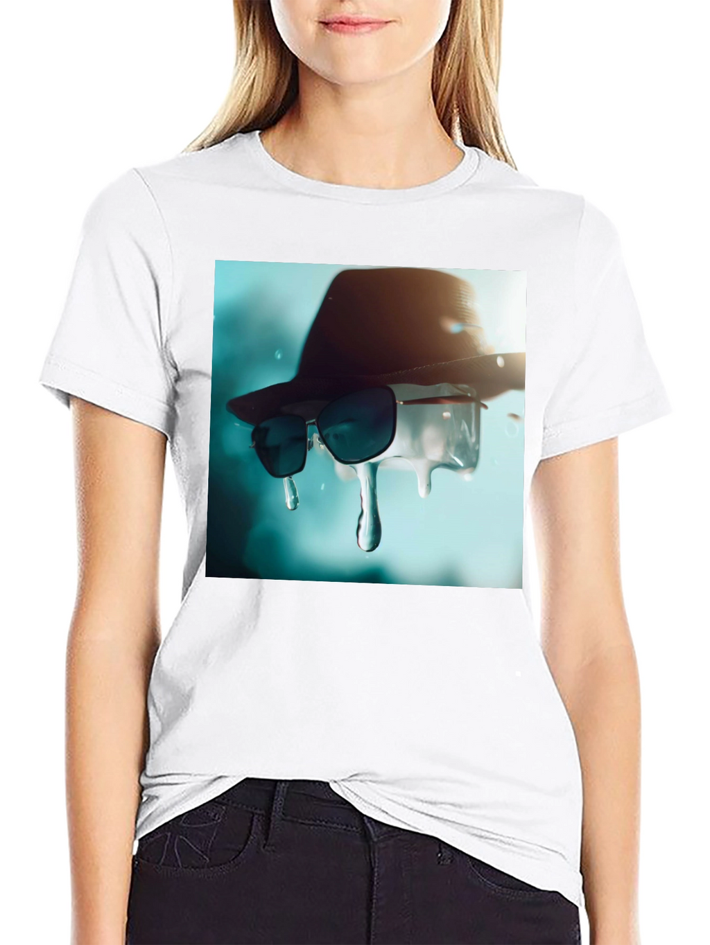 Cool Summer Drip Tee - Unique Graphic Design