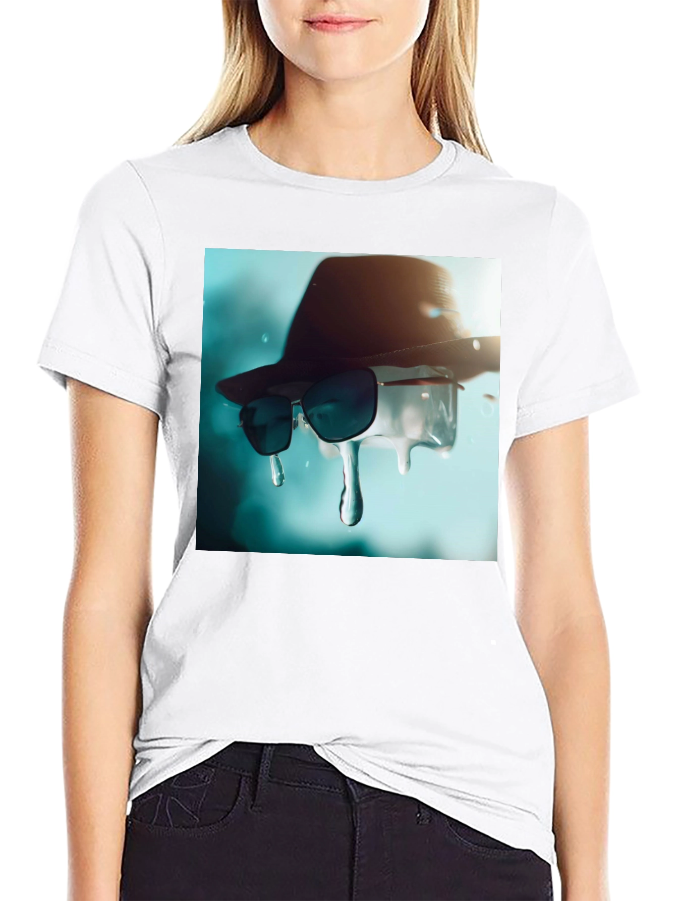 Cool Summer Drip Tee - Unique Graphic Design
