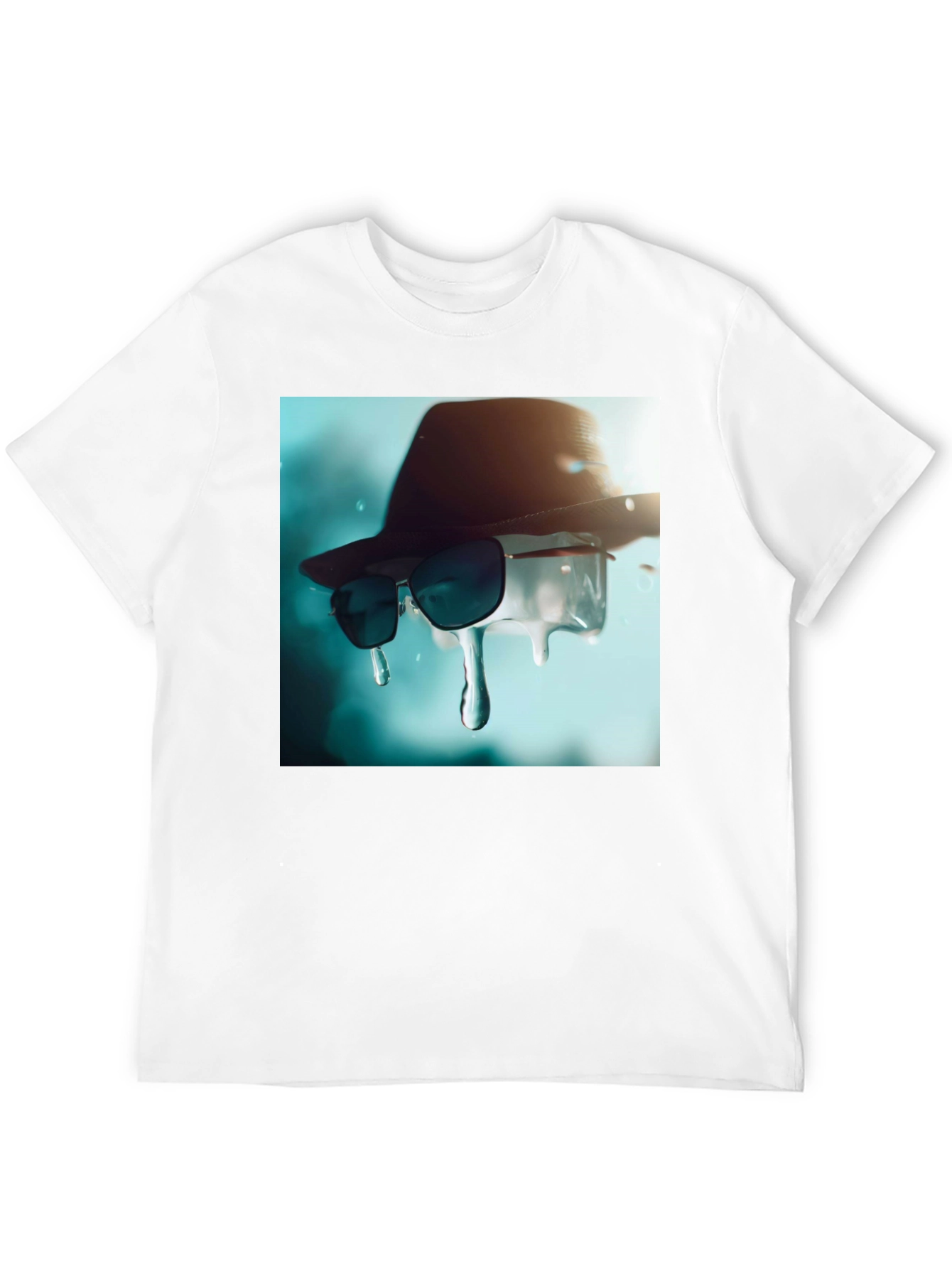 Cool Summer Drip Tee - Unique Graphic Design