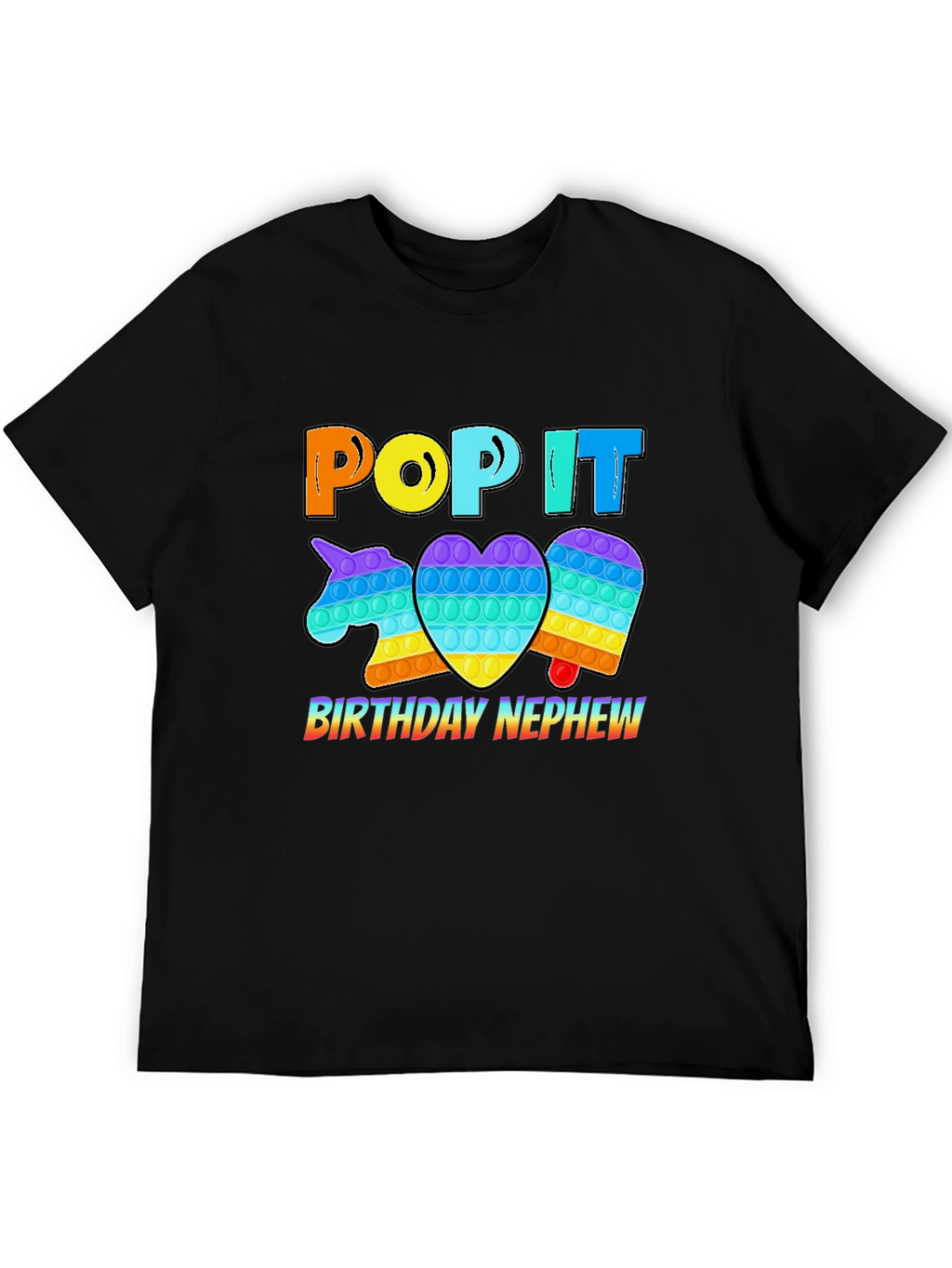 Pop It Birthday Nephew T-Shirt