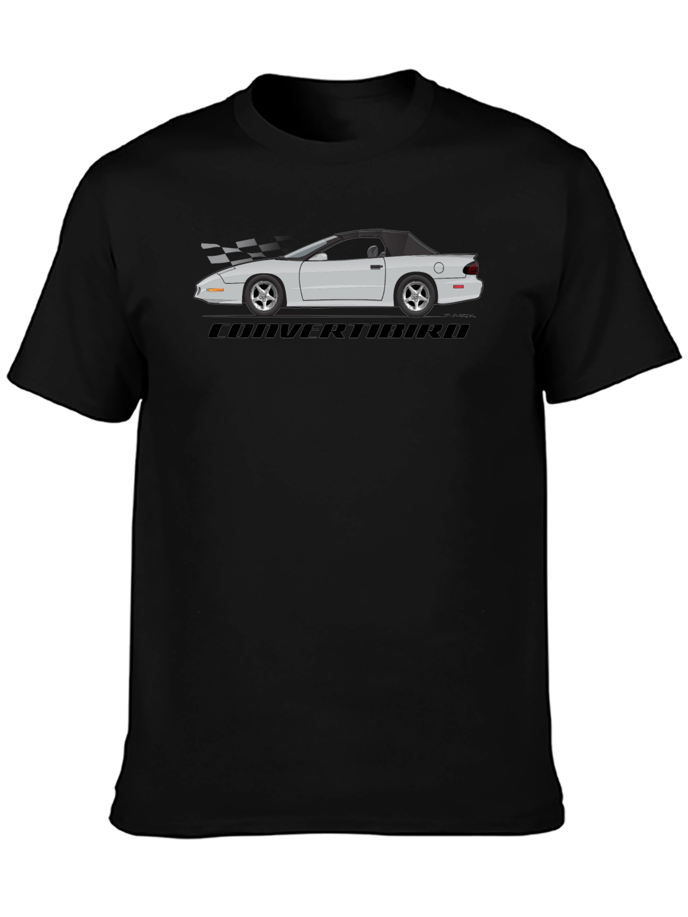 Convertibird Car Graphic T-Shirt