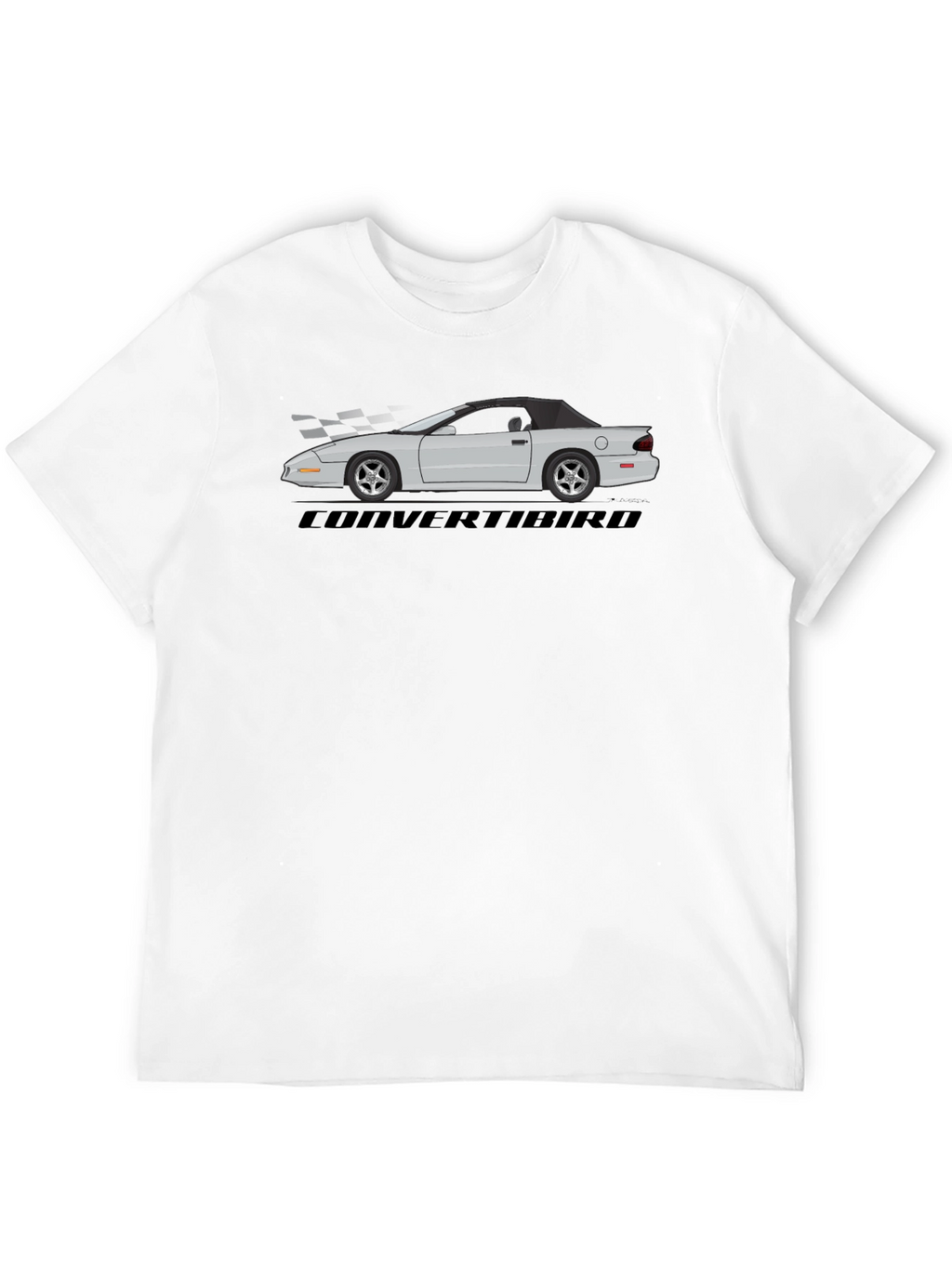 Convertibird Car Graphic T-Shirt