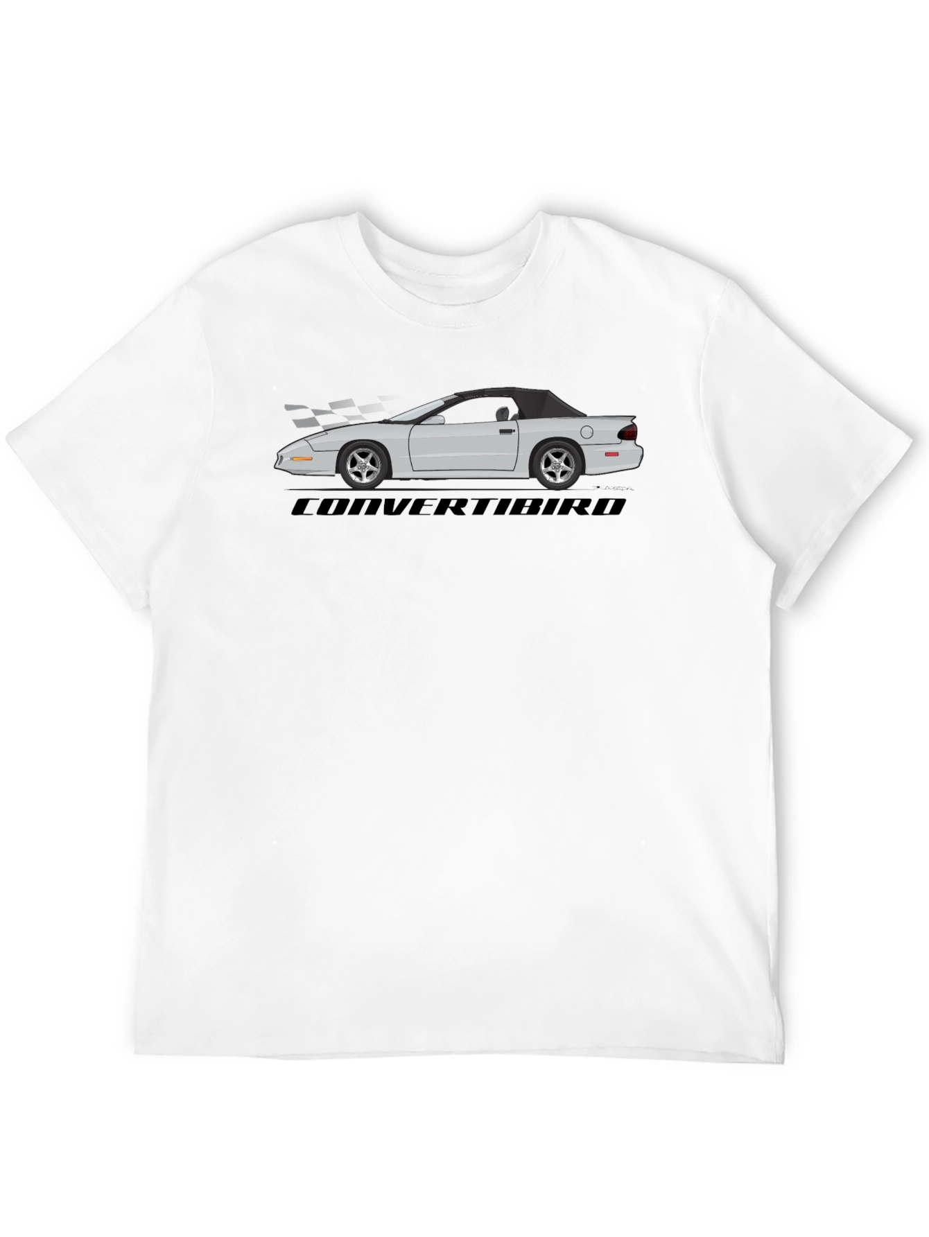 Convertibird Car Graphic T-Shirt