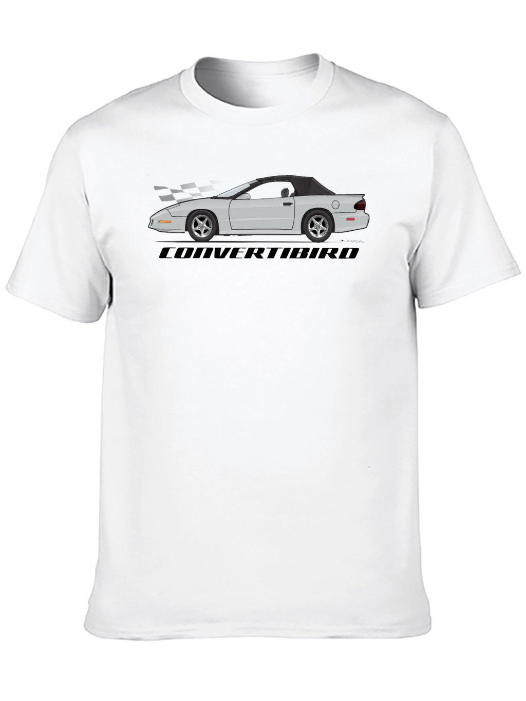 Convertibird Car Graphic T-Shirt