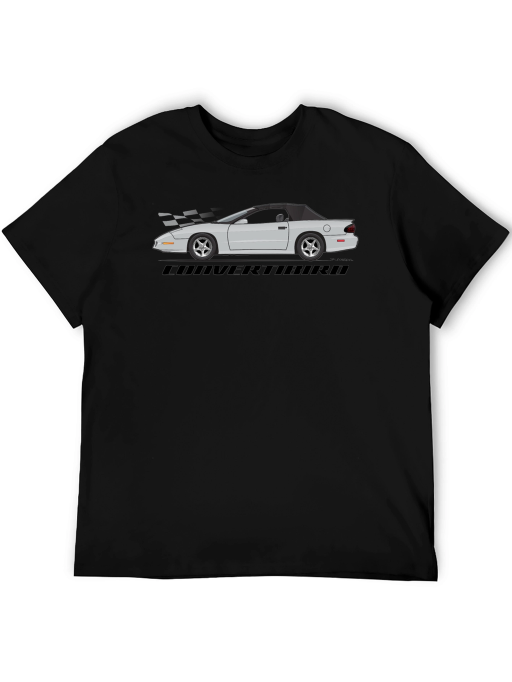 Convertibird Car Graphic T-Shirt