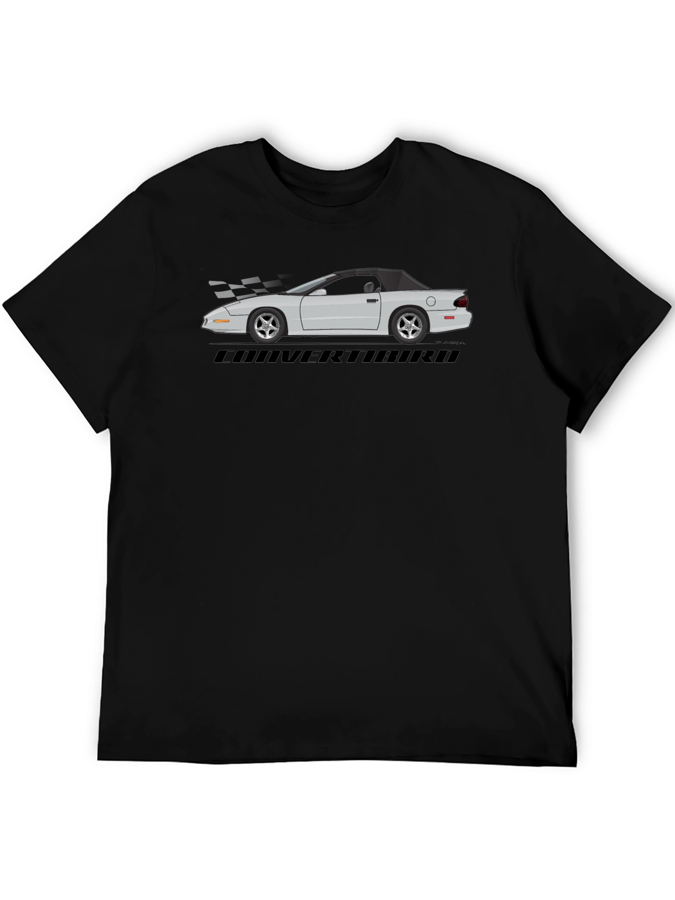 Convertibird Car Graphic T-Shirt