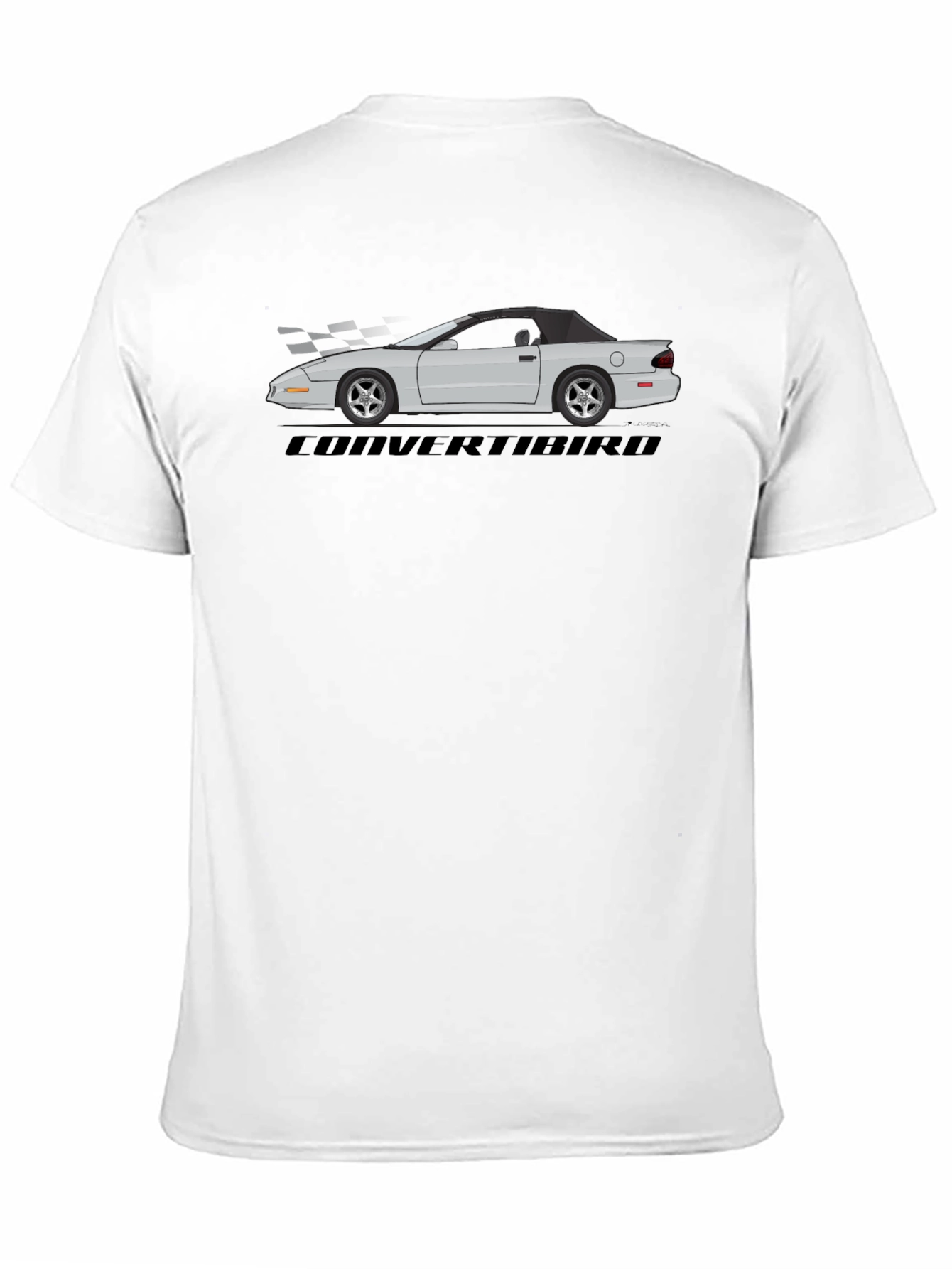 Convertibird Car Graphic T-Shirt