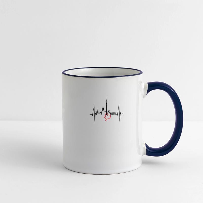 Munich Skyline Heartbeat Bavarian Oktoberfest Gift