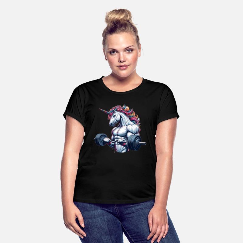 Muscular fitness unicorn
