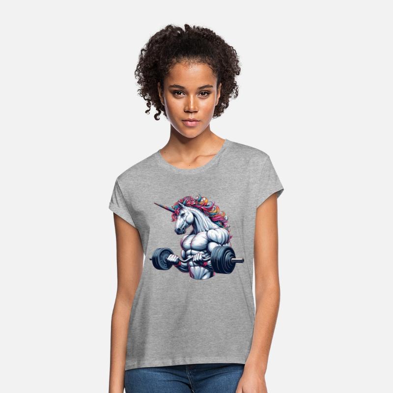 Muscular fitness unicorn