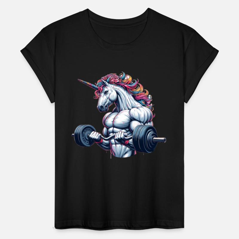 Muscular fitness unicorn