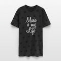 Music is my Life Love Text Saying Club Party Dance