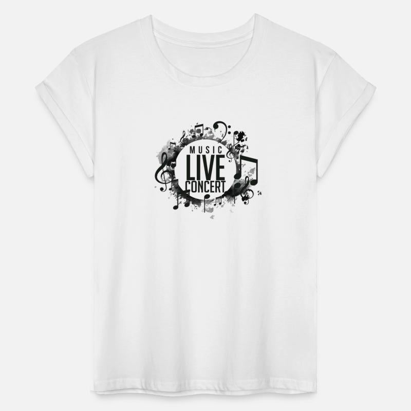 Music Poster illustration, Live concert with ink b