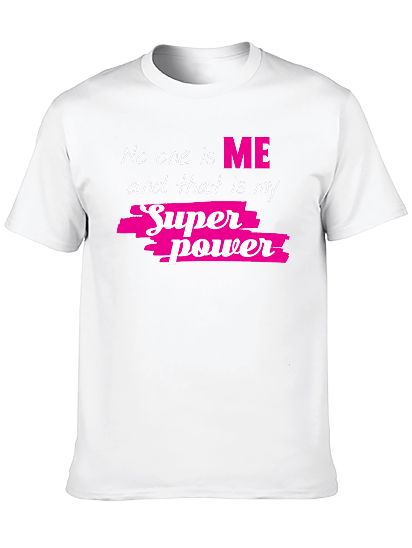 My Superpower Tee - Black Graphic T-Shirt