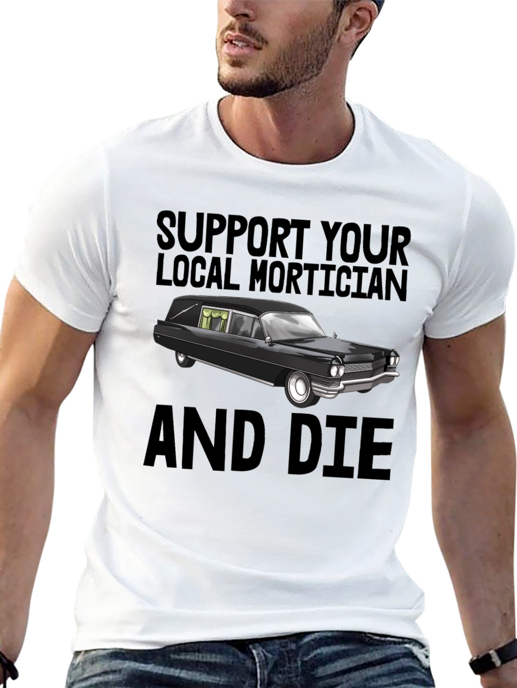 Support Your Local Mortician T-Shirt