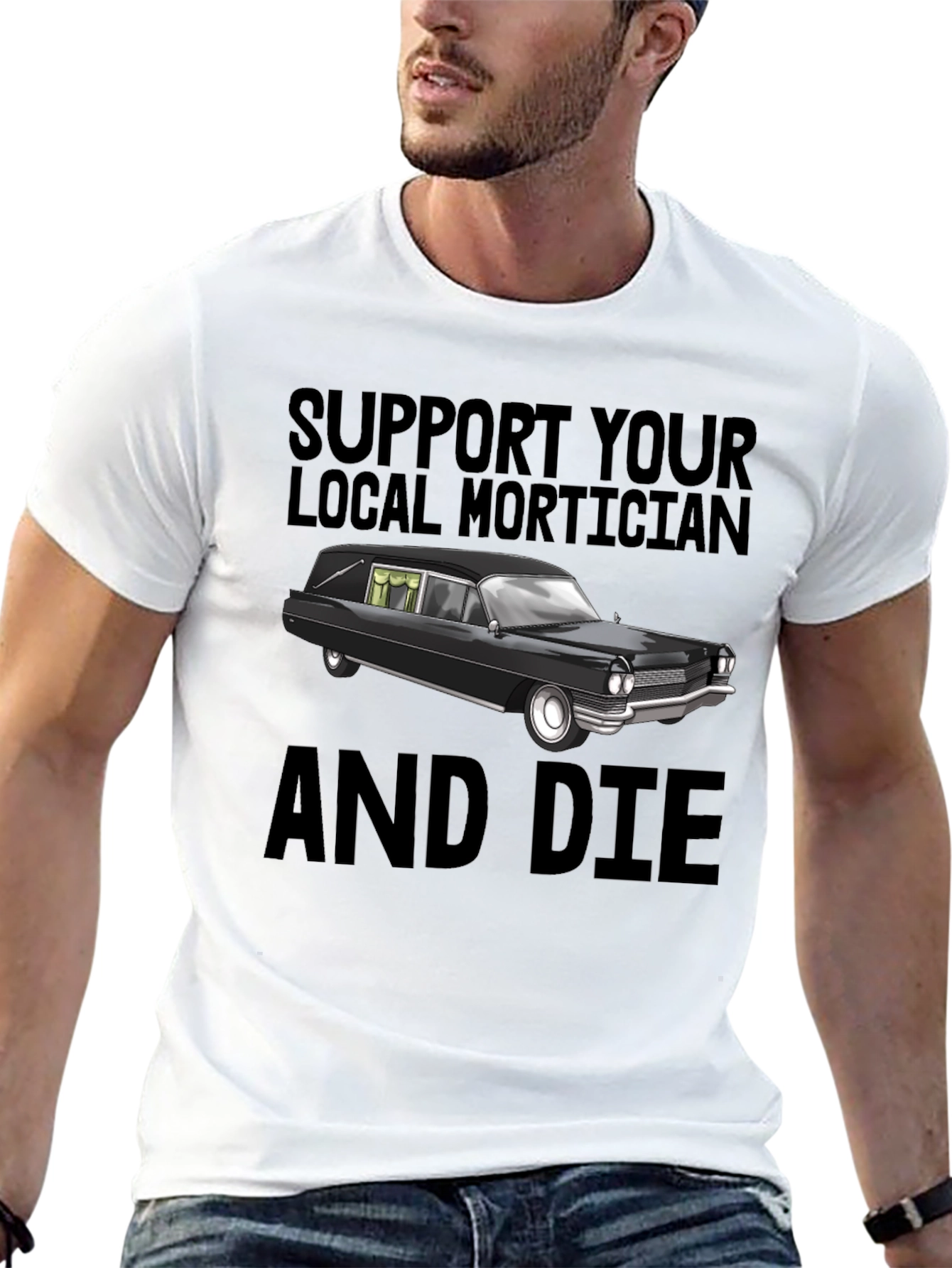 Support Your Local Mortician T-Shirt
