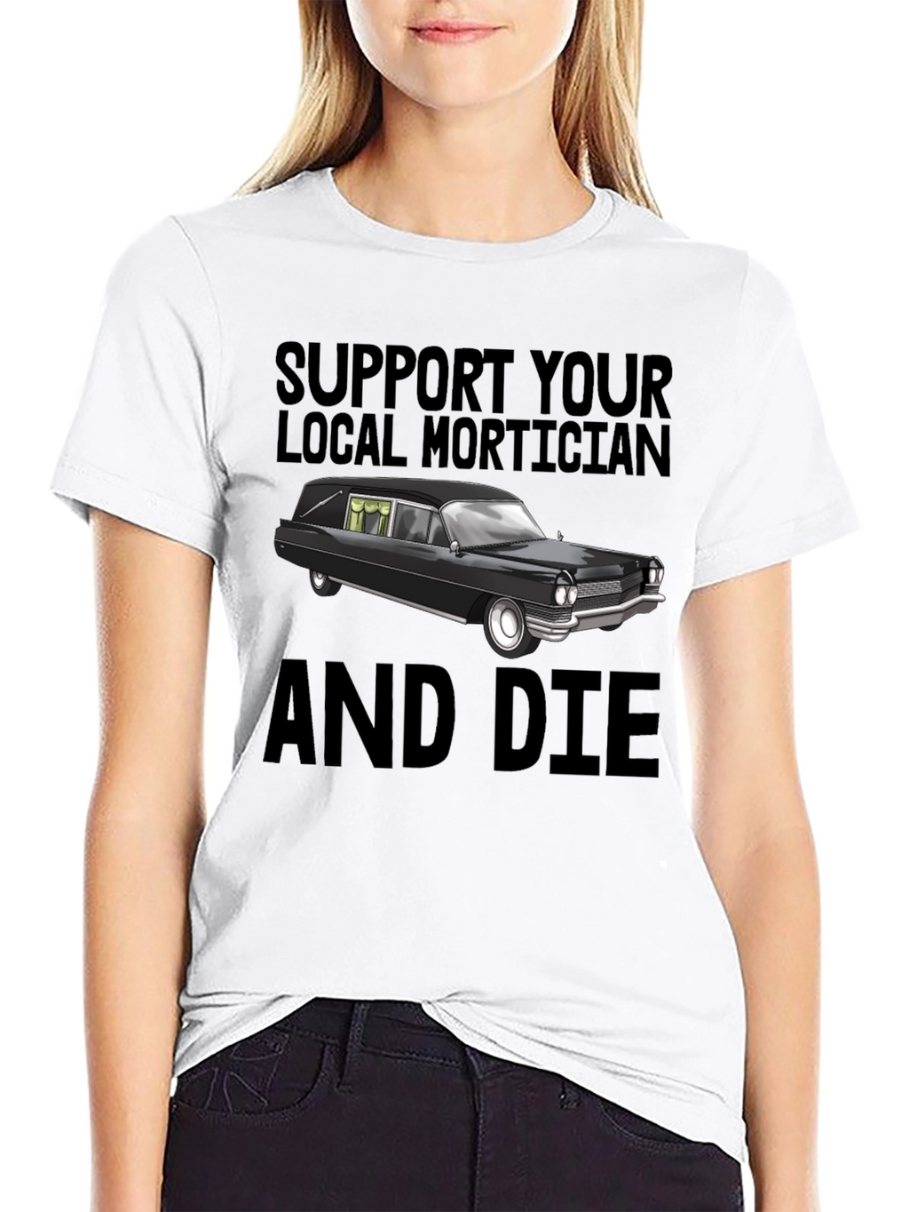 Support Your Local Mortician T-Shirt