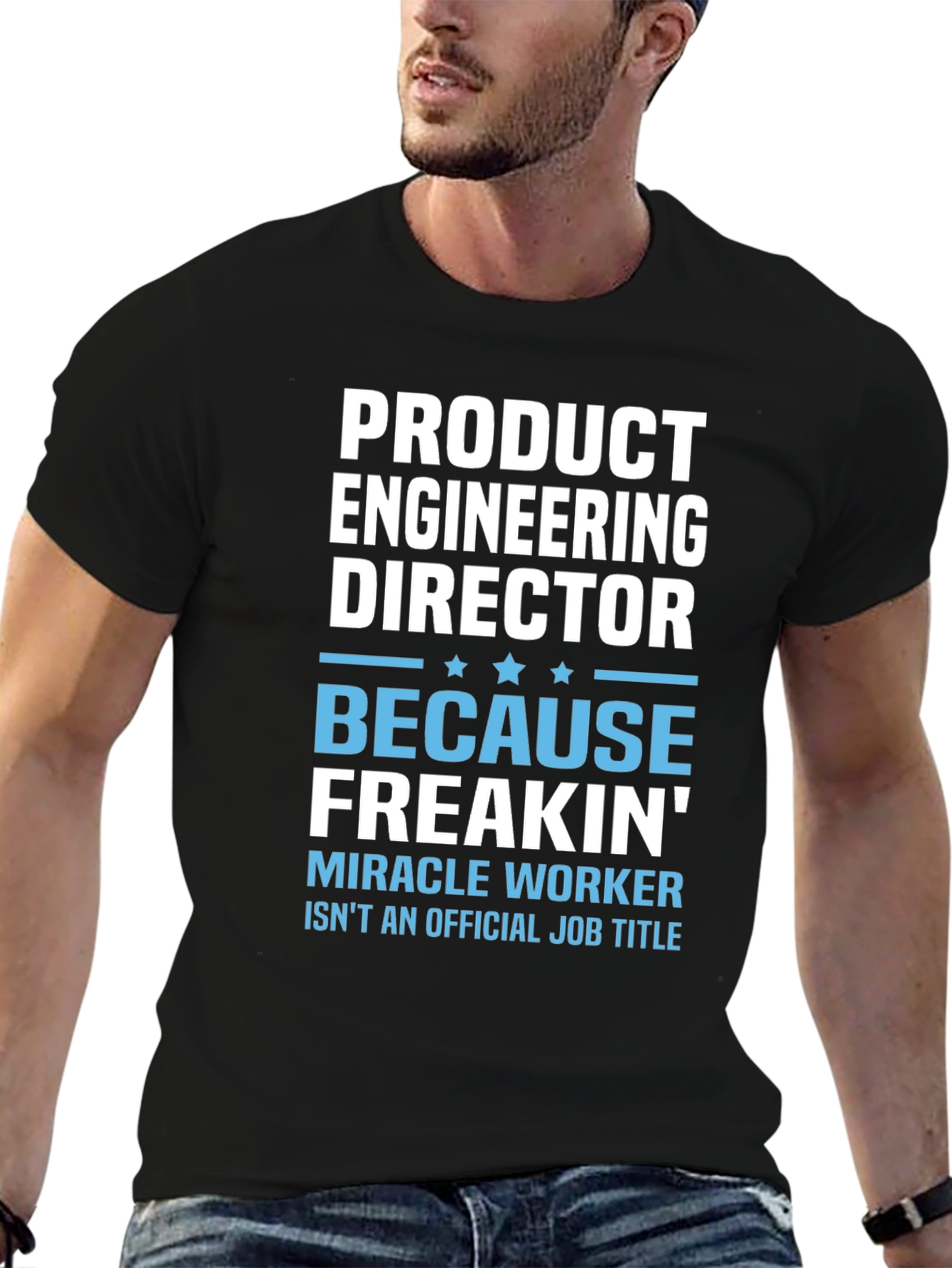 Product Engineering Director T-Shirt Funny Job Title Tee