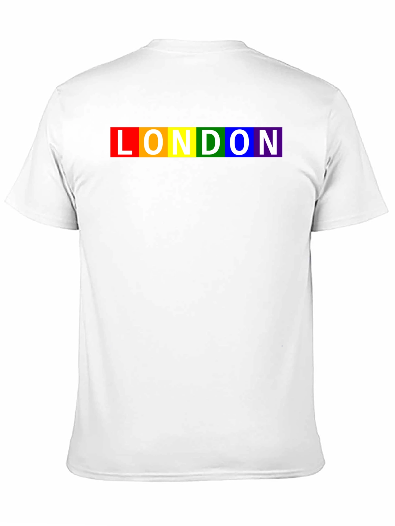 London Pride Rainbow T-Shirt - Black LGBTQ+ Tee