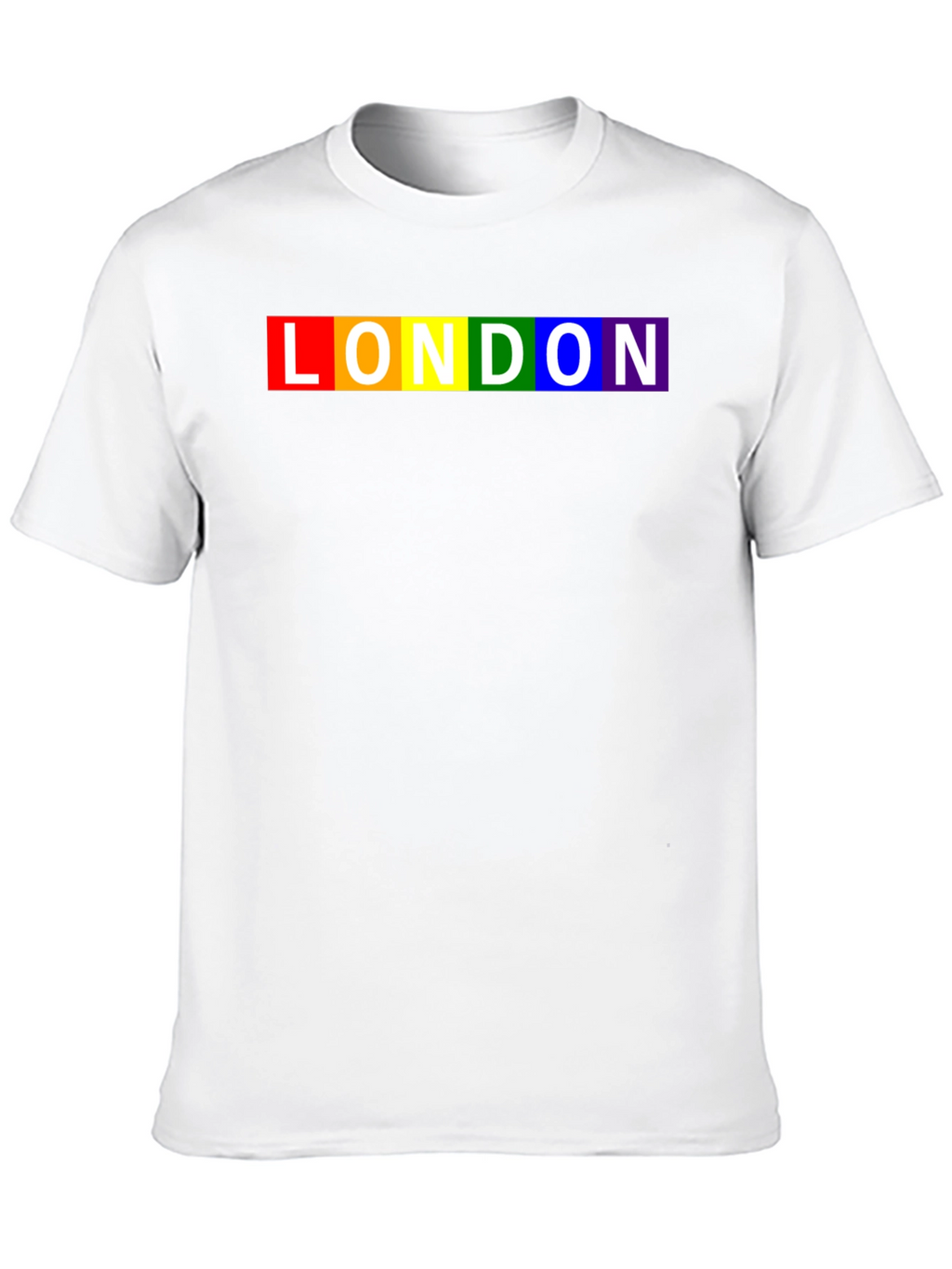 London Pride Rainbow T-Shirt - Black LGBTQ+ Tee