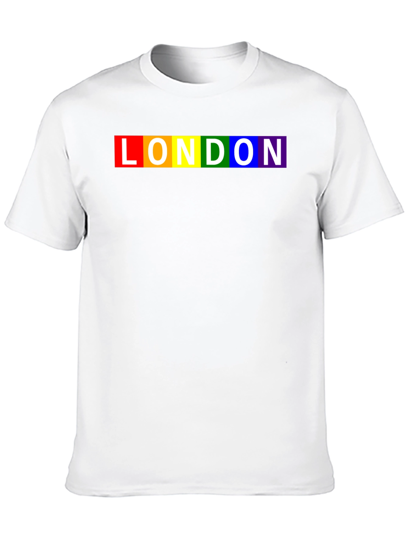 London Pride Rainbow T-Shirt - Black LGBTQ+ Tee