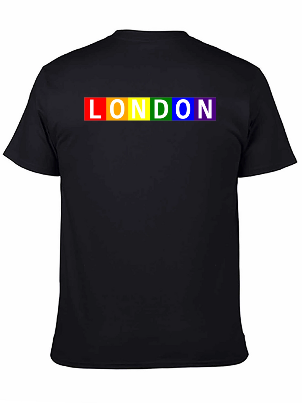 London Pride Rainbow T-Shirt - Black LGBTQ+ Tee