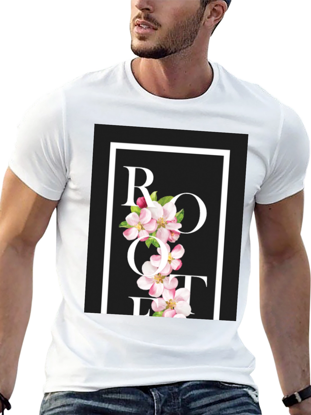 Floral ROOT Graphic Tee