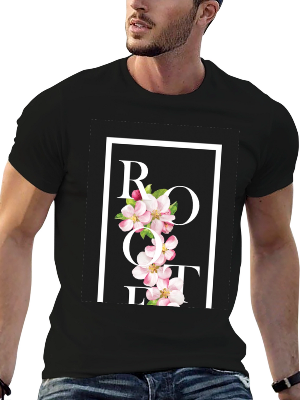 Floral ROOT Graphic Tee