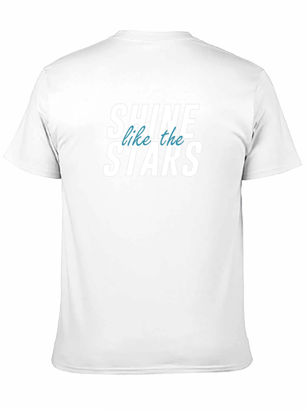 Shine Like The Stars Black Graphic T-Shirt