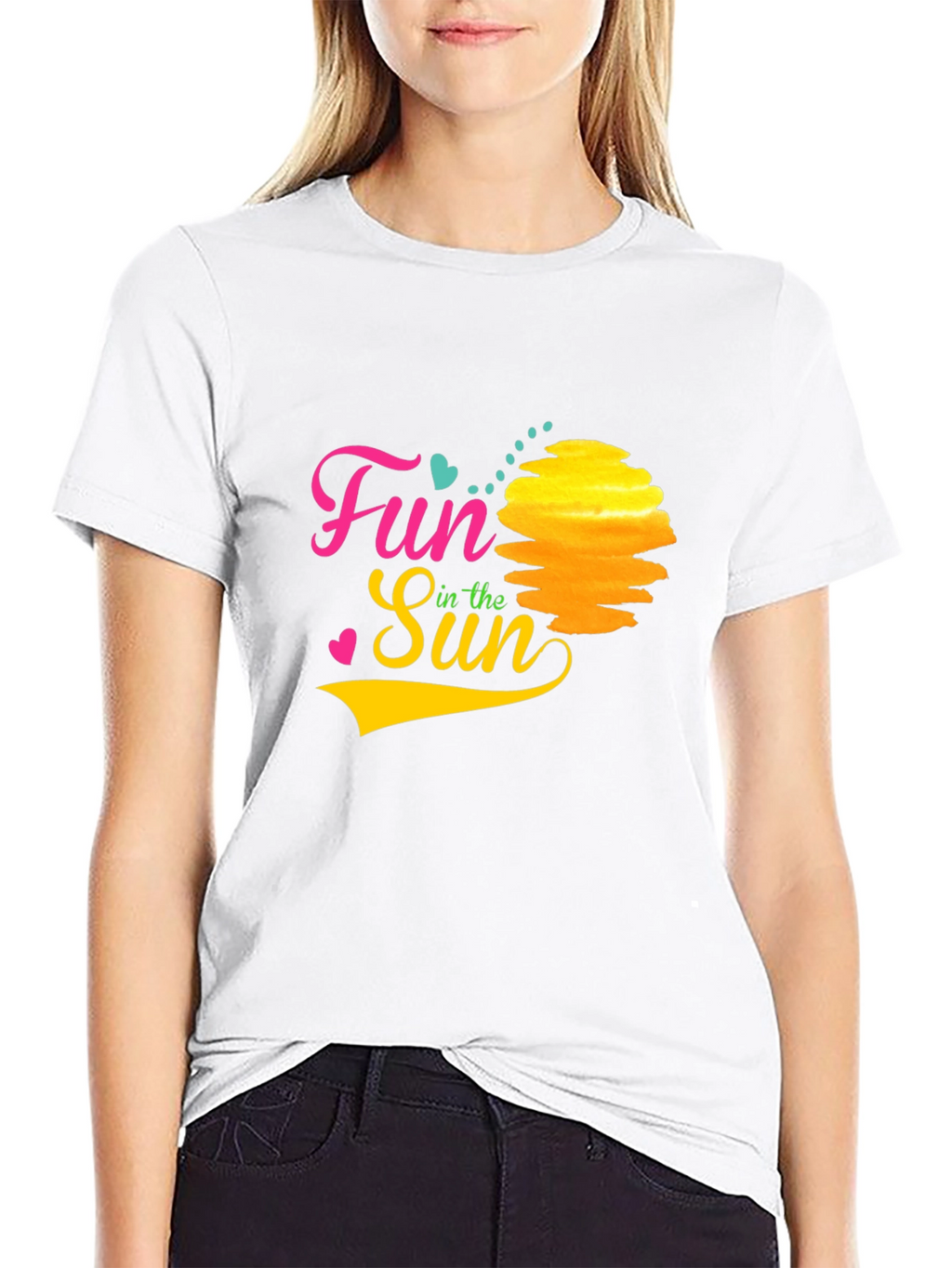 Fun in the Sun Graphic Tee - Black