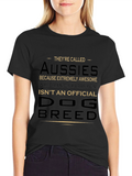 Aussies Dog Breed Graphic T-Shirt