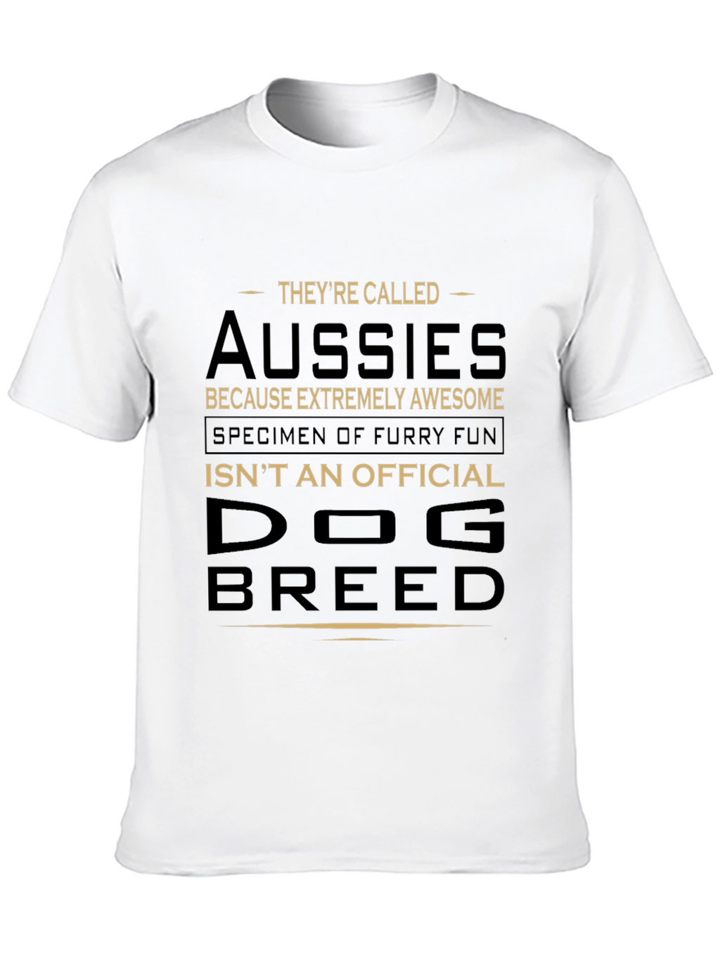 Aussies Dog Breed Graphic T-Shirt