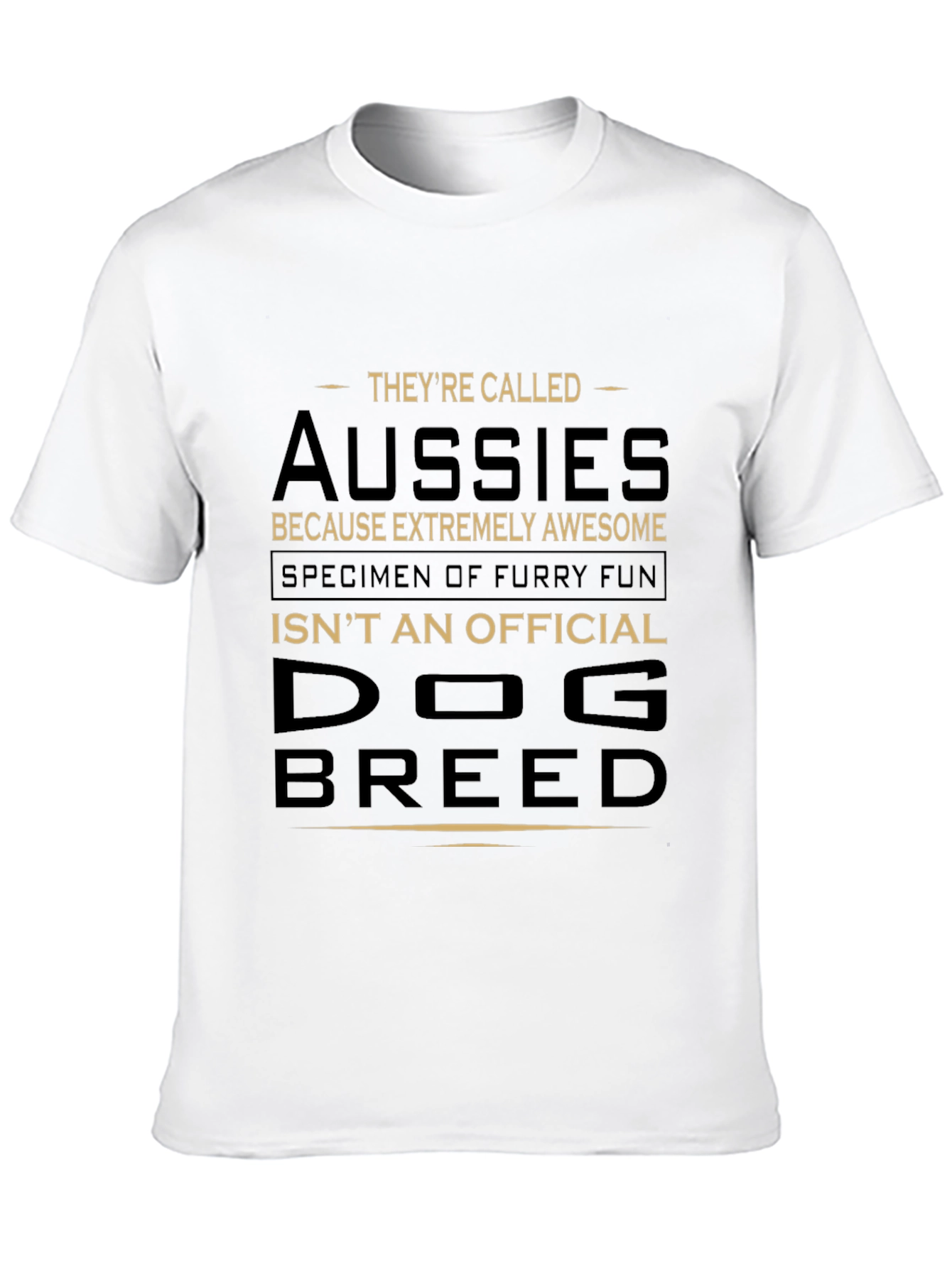 Aussies Dog Breed Graphic T-Shirt