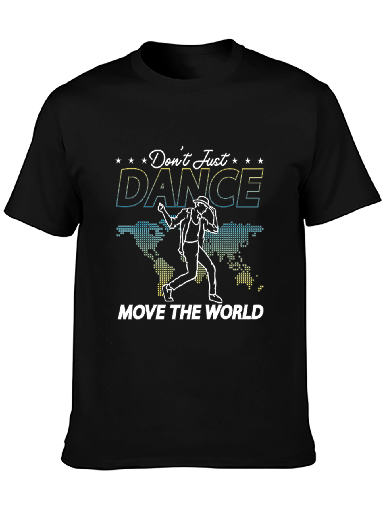Dont Just Dance Black Graphic Tee