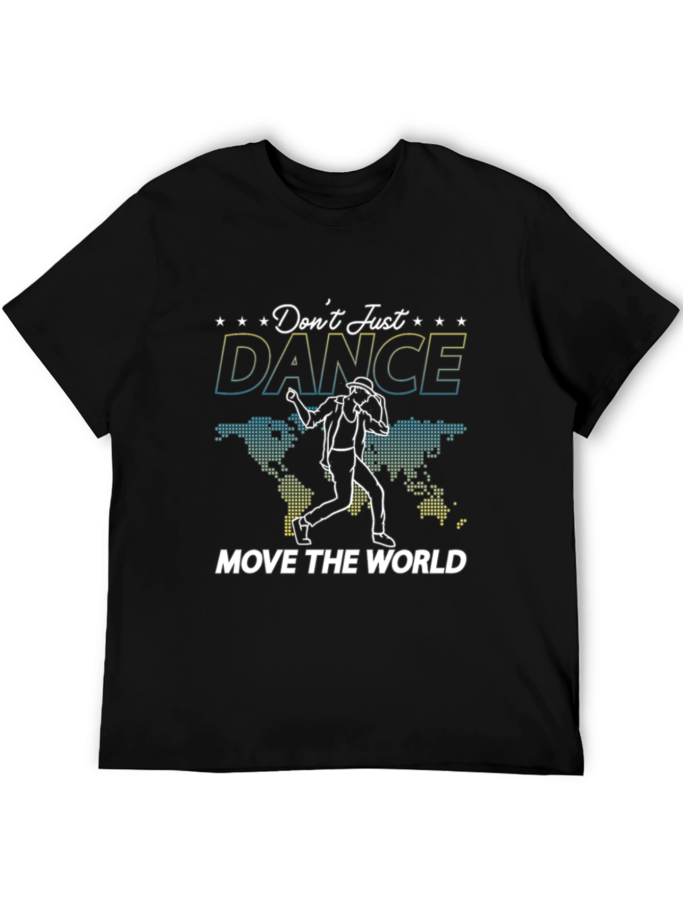 Dont Just Dance Black Graphic Tee