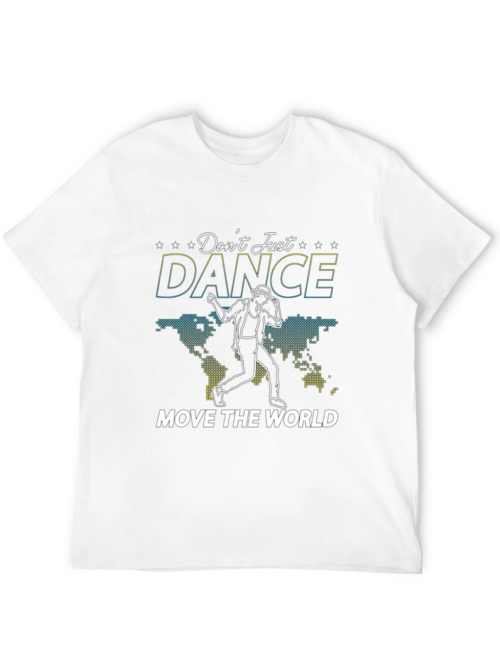 Dont Just Dance Black Graphic Tee