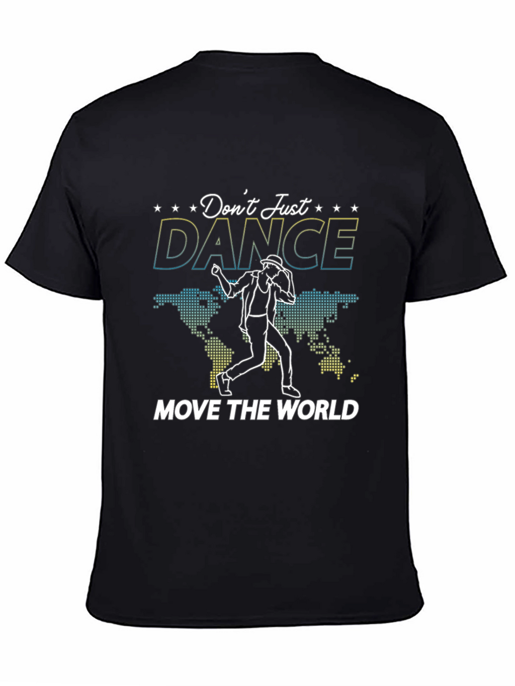 Dont Just Dance Black Graphic Tee