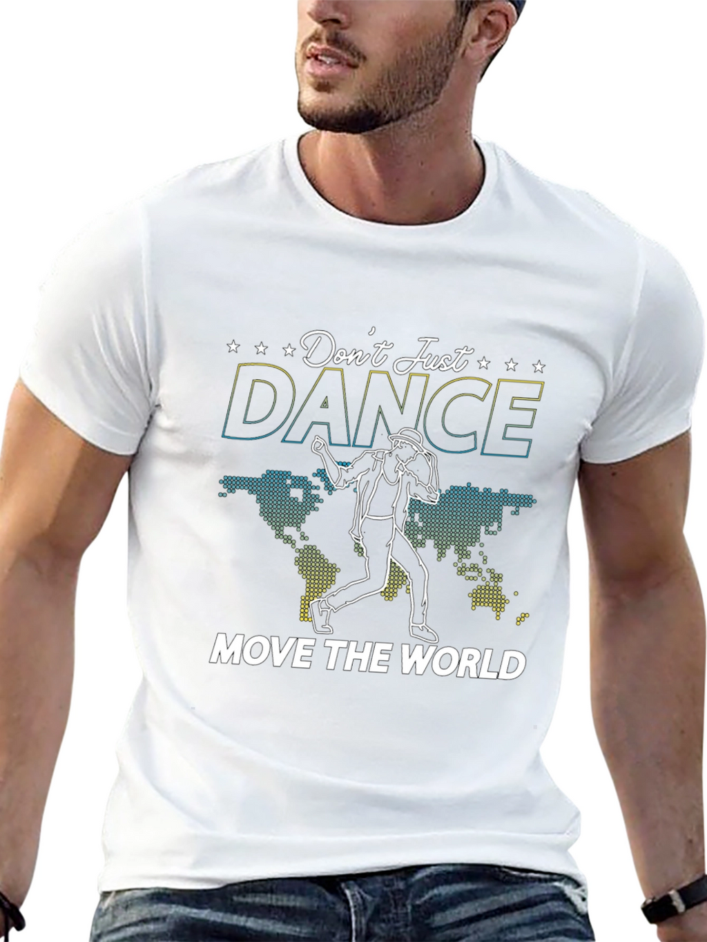 Dont Just Dance Black Graphic Tee