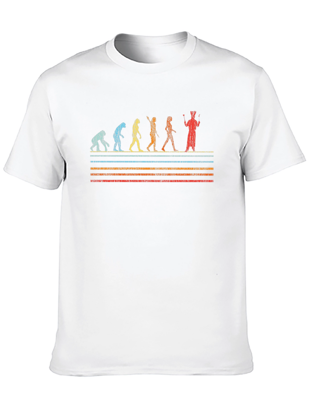 Evolution of Juggling Black T-Shirt