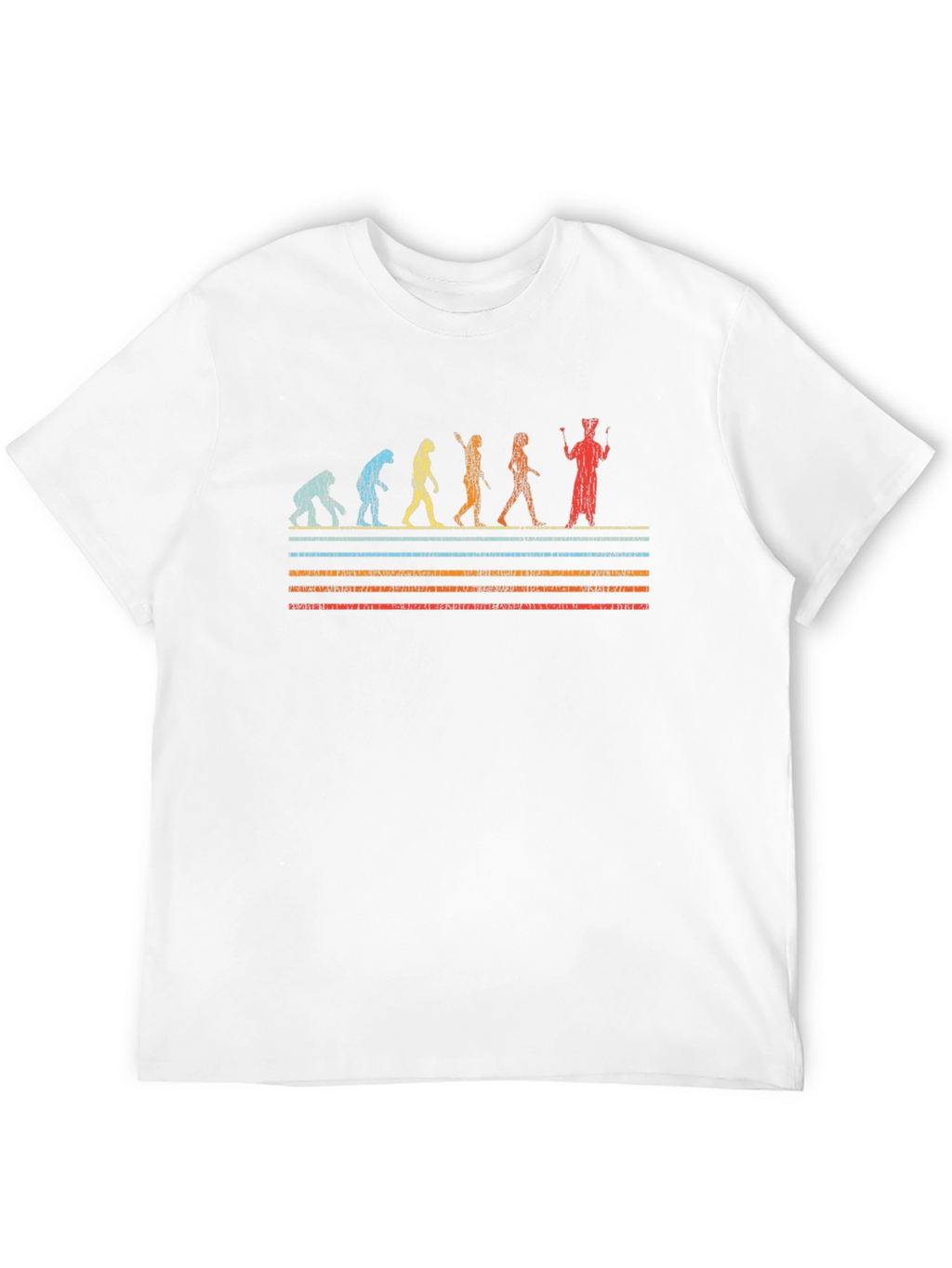 Evolution of Juggling Black T-Shirt
