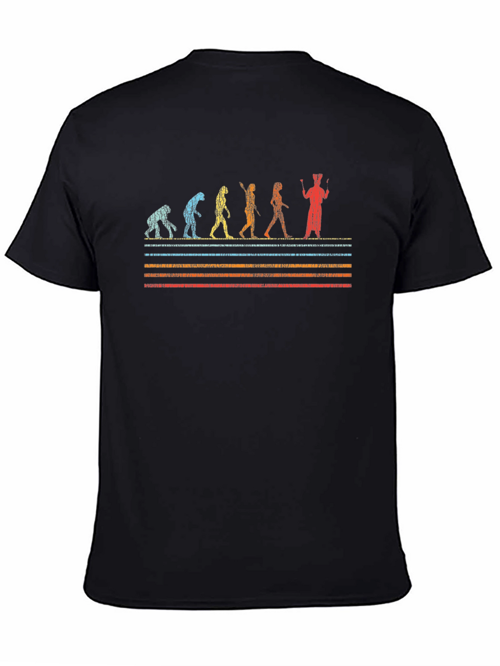 Evolution of Juggling Black T-Shirt