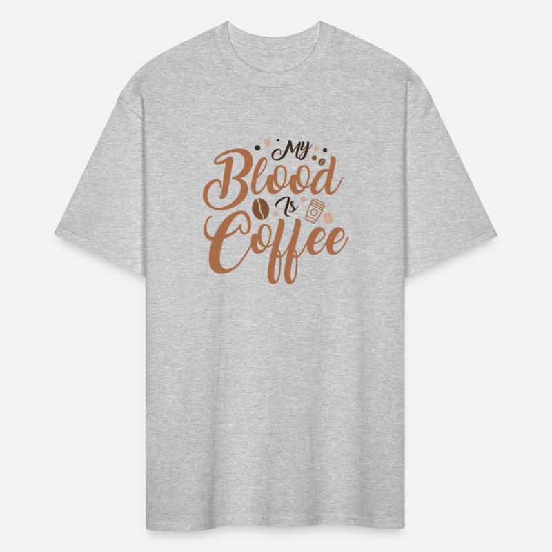My Blood is Coffee Barista Queen Latte Art Coffee